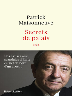 cover image of Secrets de Palais